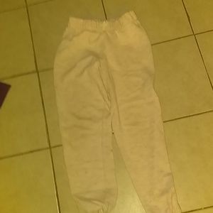 Pink sweatpants